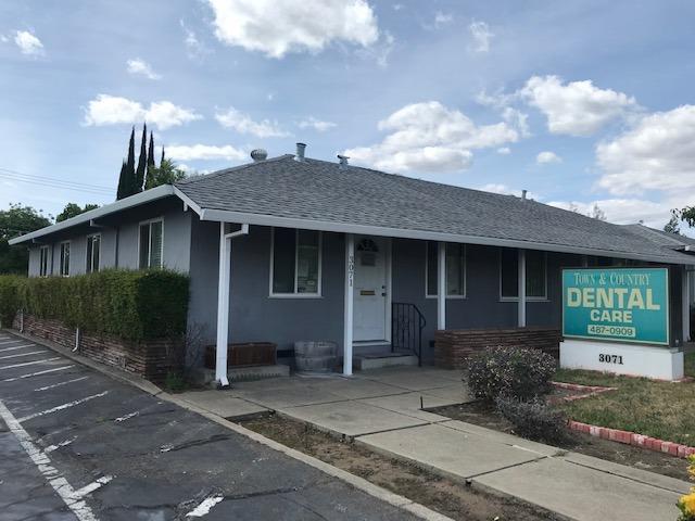 2,558 s.f. professional building for sale on high traffic Fulton Avenue. Easy access from both highways 80 and 50. Excellent frontage and visibility. One side is built out as a dental office and the other side is built out as a professional office. Ideal for medical/dental or professional uses.