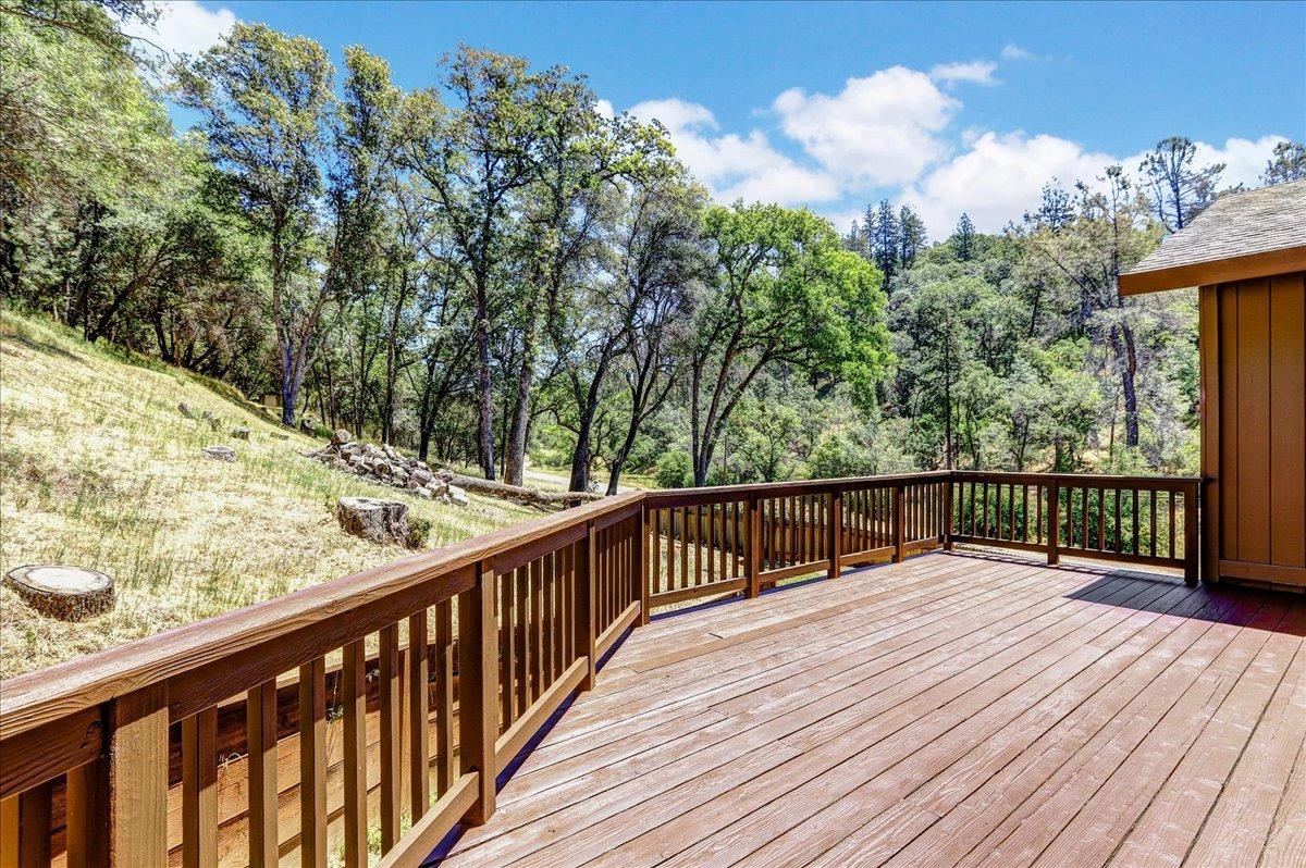 Upper Deck/Balcony off Upstairs Family Room- Access from side parking