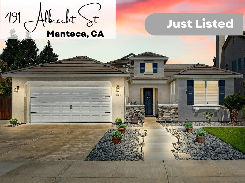 Detail Gallery Image 1 of 1 For 491 Albrecht St, Manteca,  CA 95337 - 3 Beds | 2 Baths
