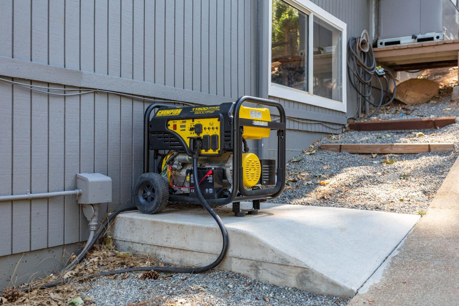 Portable 9kW generator