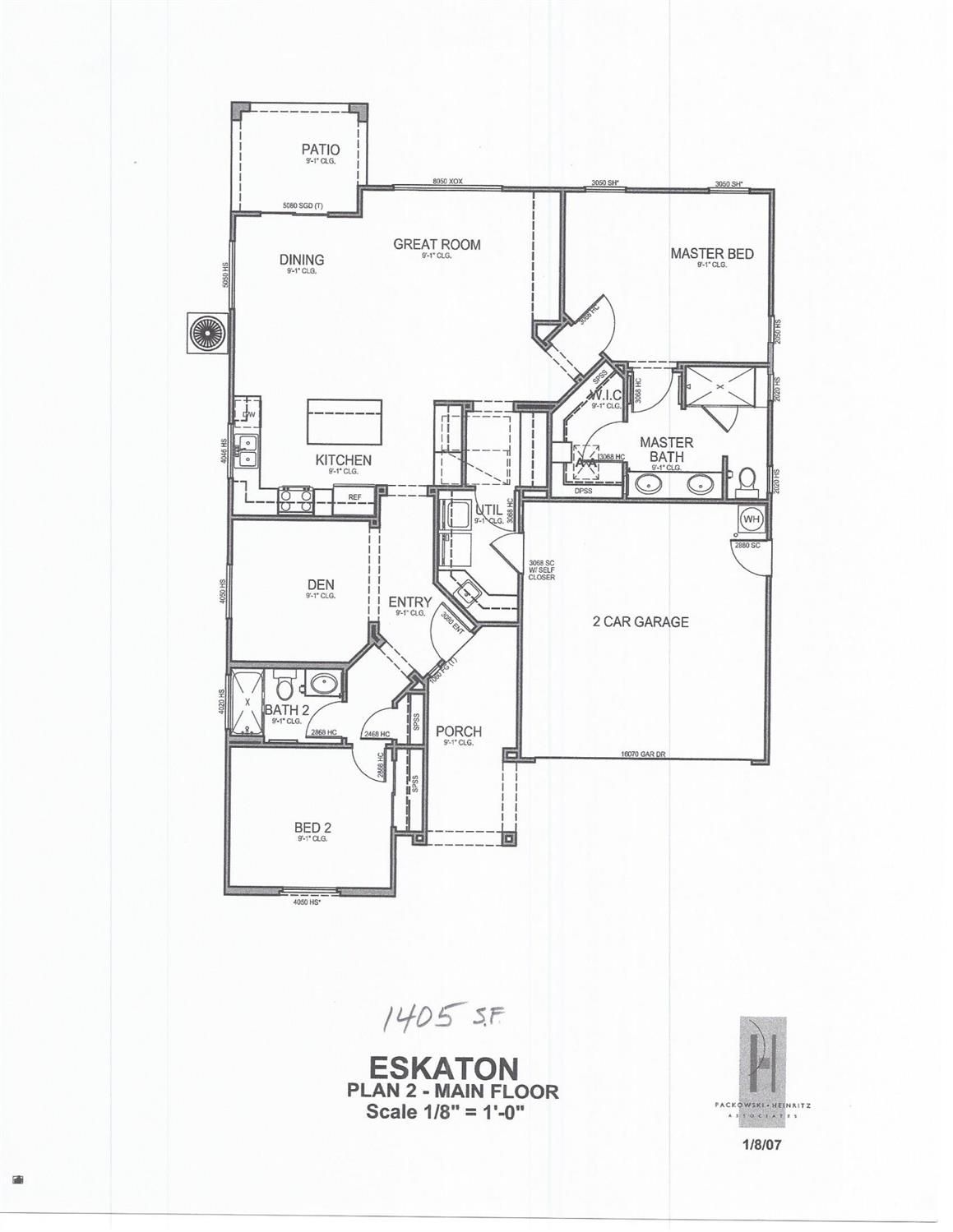 1405 Floor Plan (reversed)