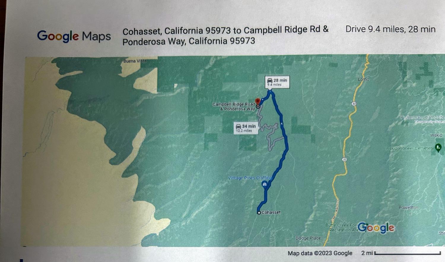 Campbell Ridge, Tehama, California image 3