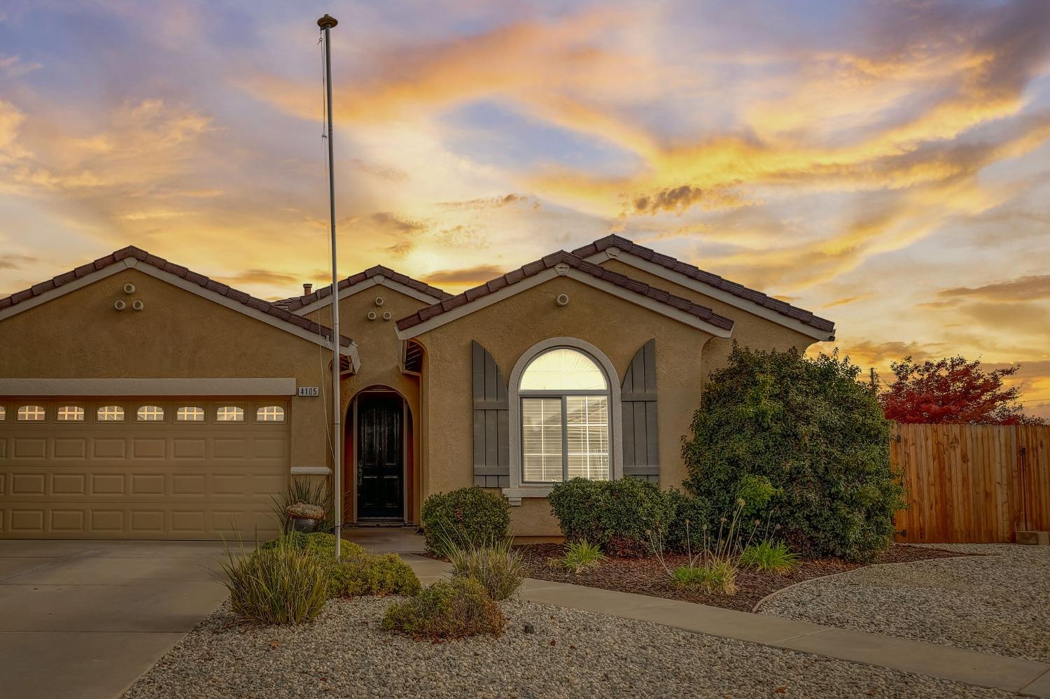 Nestled at the end of a tranquil cul-de-sac in Rancho Cordova, this single-story stunner will not di