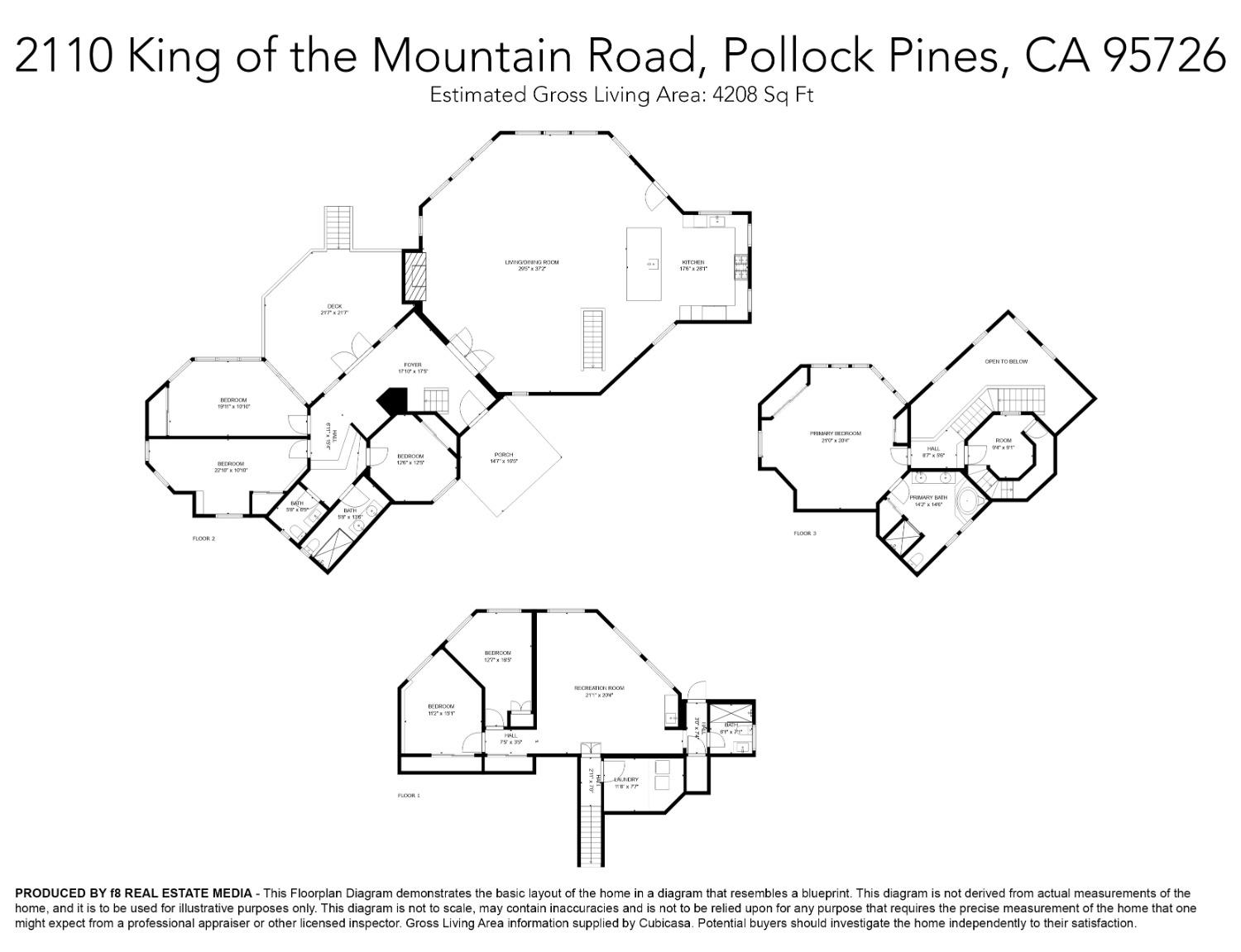 Detail Gallery Image 64 of 64 For 2110 King of the Mountain Rd, Pollock Pines,  CA 95726 - 7 Beds | 3 Baths