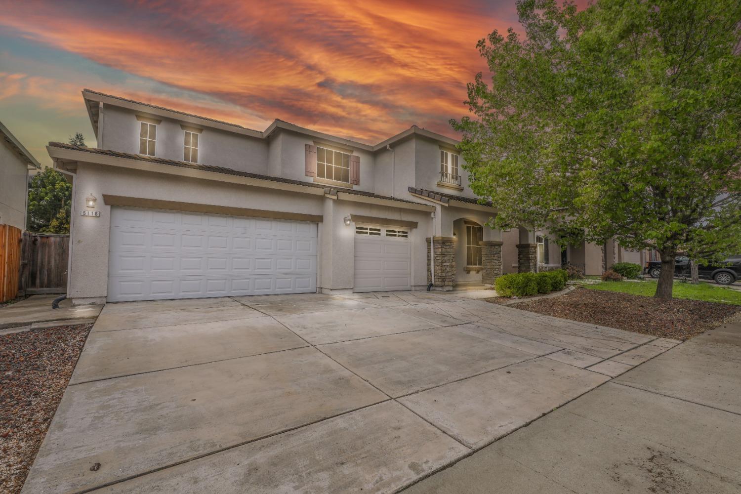 Step into luxury living with this spacious 5-bedroom, 3-bathroom home in Elk Grove, CA. Spanning 314