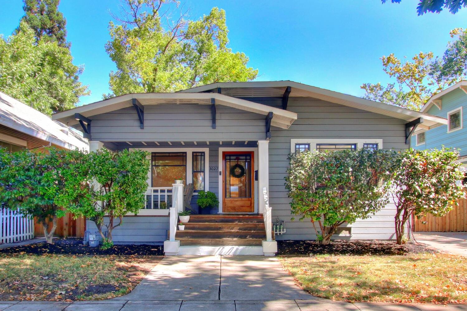 Welcome home to this charming East Sac bungalow. This light and bright house boasts a wonderfully re