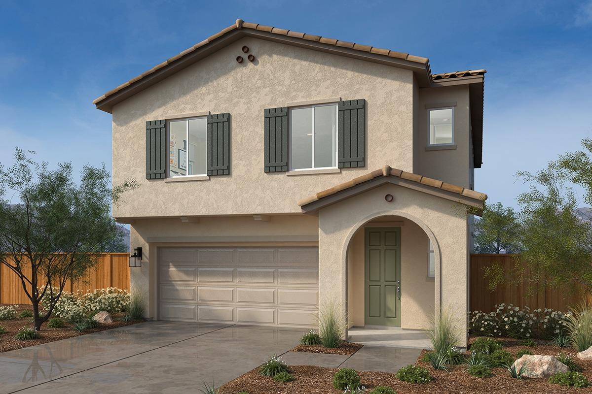 Homesite # 46- This lovely two-story home features an 8-ft. entry door and SmartKey® front door hard