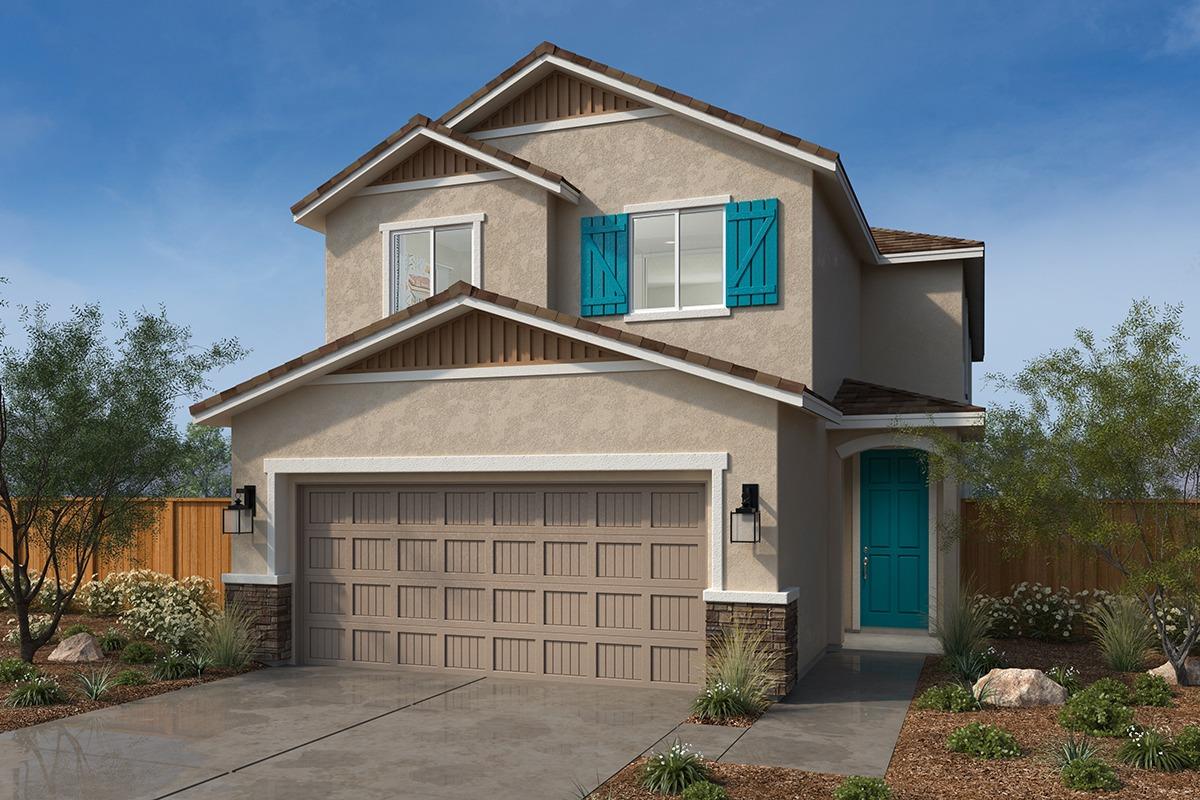 Lot 153 - This gorgeous two-story home features an 8-ft. entry door and SmartKey® front door hardwar