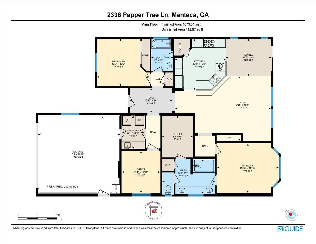 Detail Gallery Image 41 of 86 For 2336 Pepper Tree Ln, Manteca,  CA 95336 - 2 Beds | 2 Baths