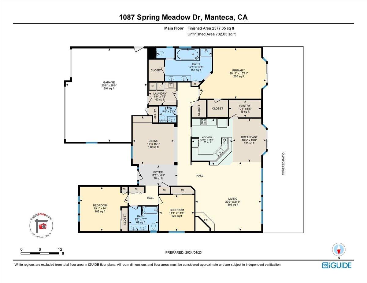 Detail Gallery Image 49 of 49 For 1087 Spring Meadow Dr, Manteca,  CA 95336 - 3 Beds | 2/1 Baths