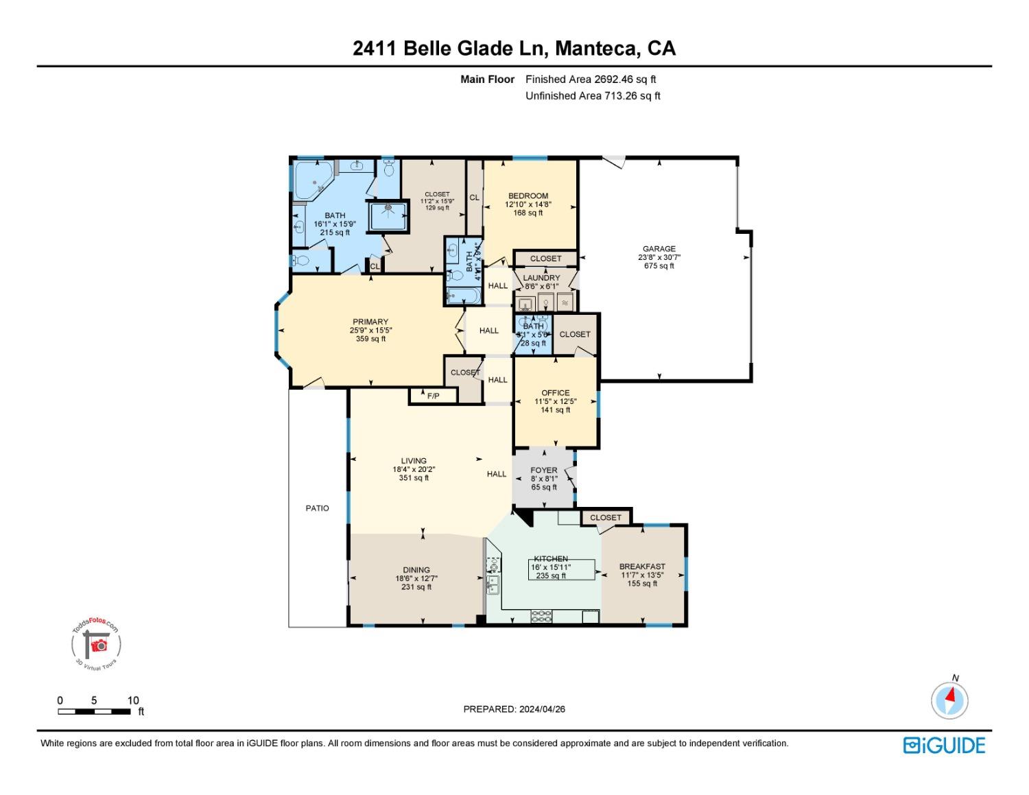 Detail Gallery Image 48 of 93 For 2411 Belle Glade Ln, Manteca,  CA 95336 - 2 Beds | 2/1 Baths