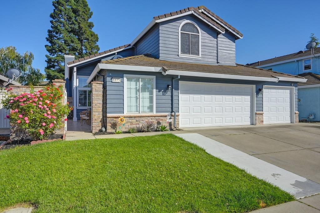This home is located in Camden Park, a very desirable area in Elk Grove. Shows like a model home and