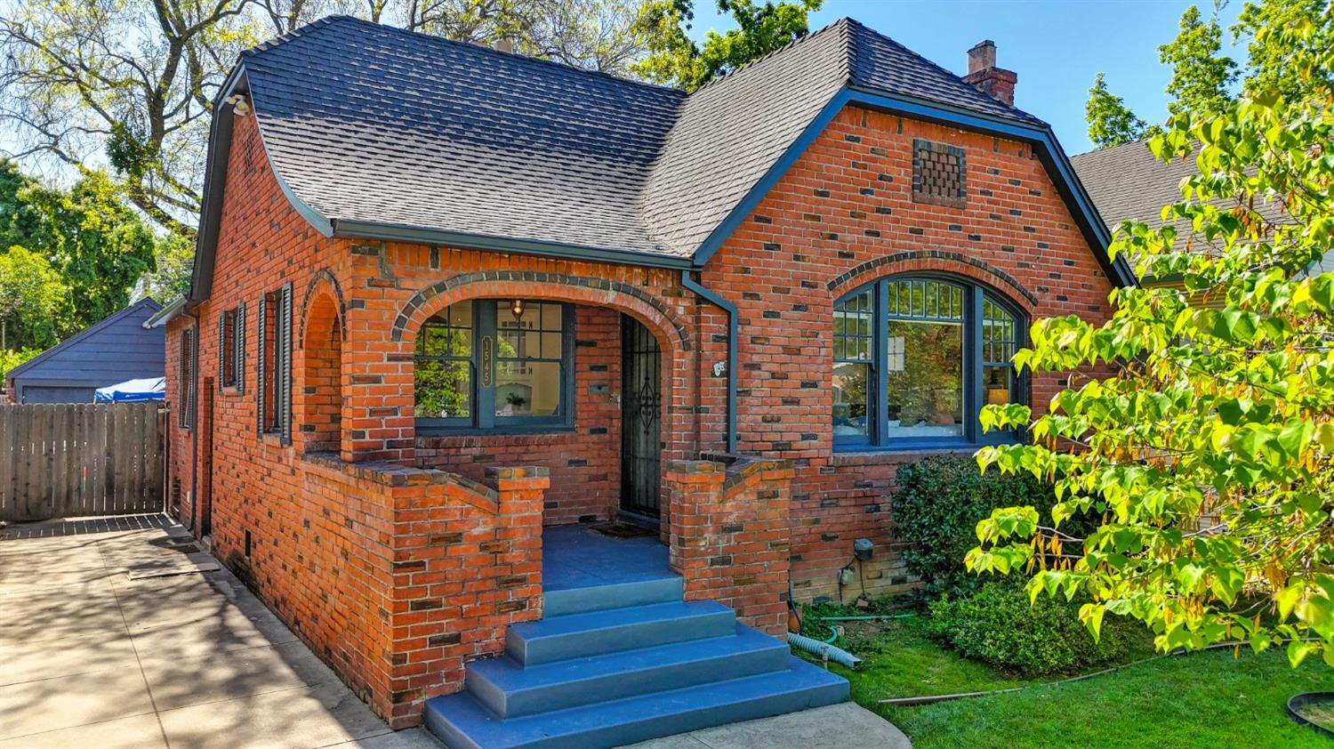 Enchanting 1926 East Sac Brick Tudor!  This adorable 2 bedroom, 1 bath is move-in ready and waiting 