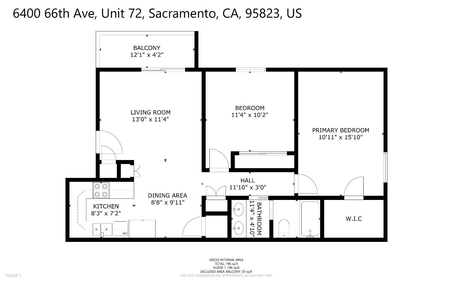 Detail Gallery Image 35 of 35 For 6400 66th Ave #72,  Sacramento,  CA 95823 - 2 Beds | 1 Baths