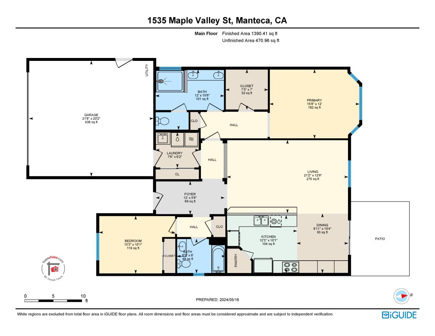 Detail Gallery Image 39 of 84 For 1535 Maple Valley St, Manteca,  CA 95336 - 2 Beds | 2 Baths
