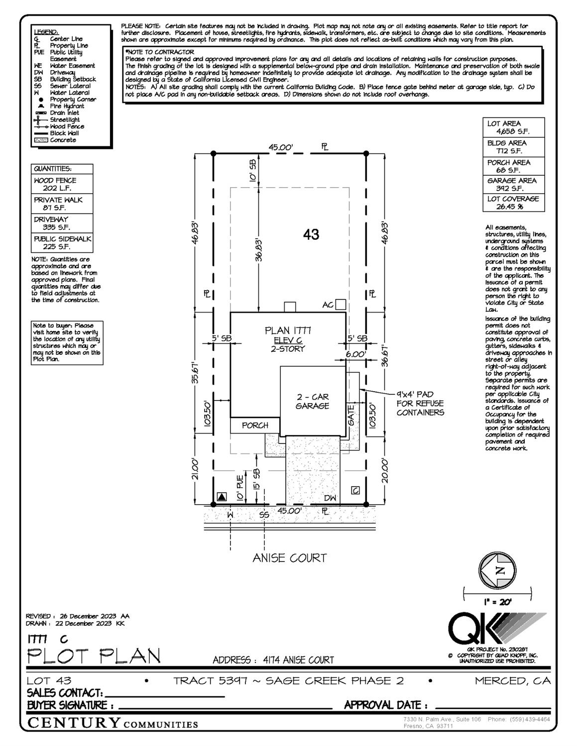 Detail Gallery Image 5 of 5 For 4174 Anise Ct, Merced,  CA 95348 - 3 Beds | 2/1 Baths