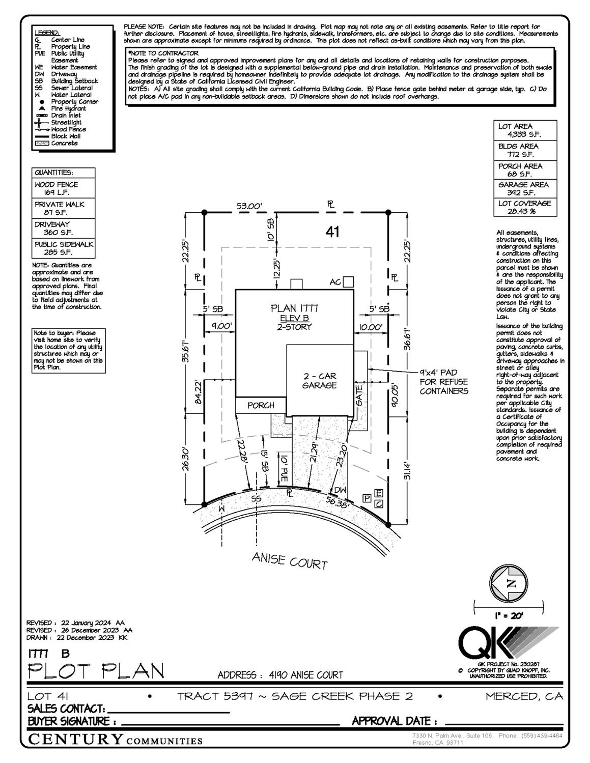 Detail Gallery Image 5 of 5 For 4190 Anise Ct, Merced,  CA 95348 - 3 Beds | 2/1 Baths