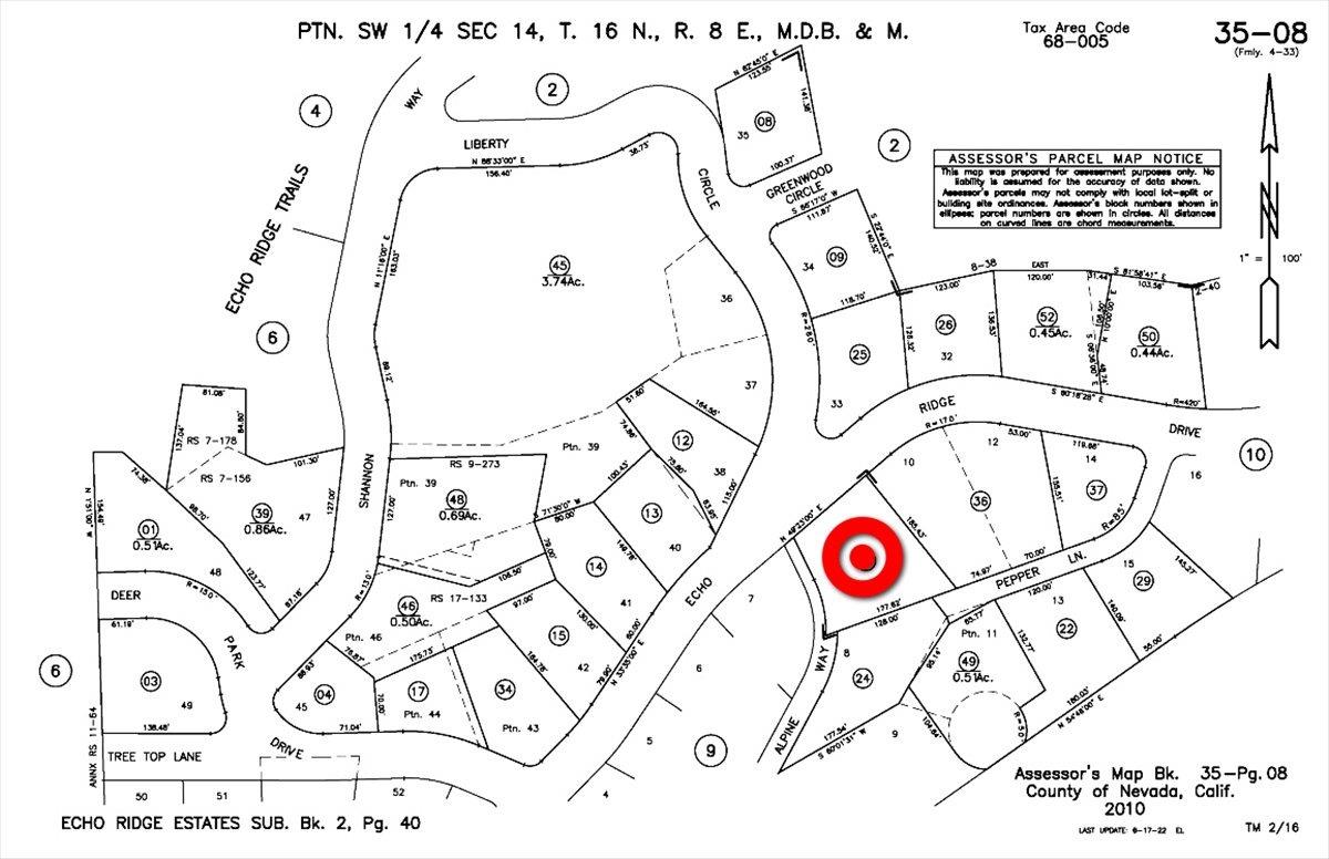 Detail Gallery Image 65 of 65 For 11430 Pepper Ln, Nevada City,  CA 95959 - 3 Beds | 2 Baths