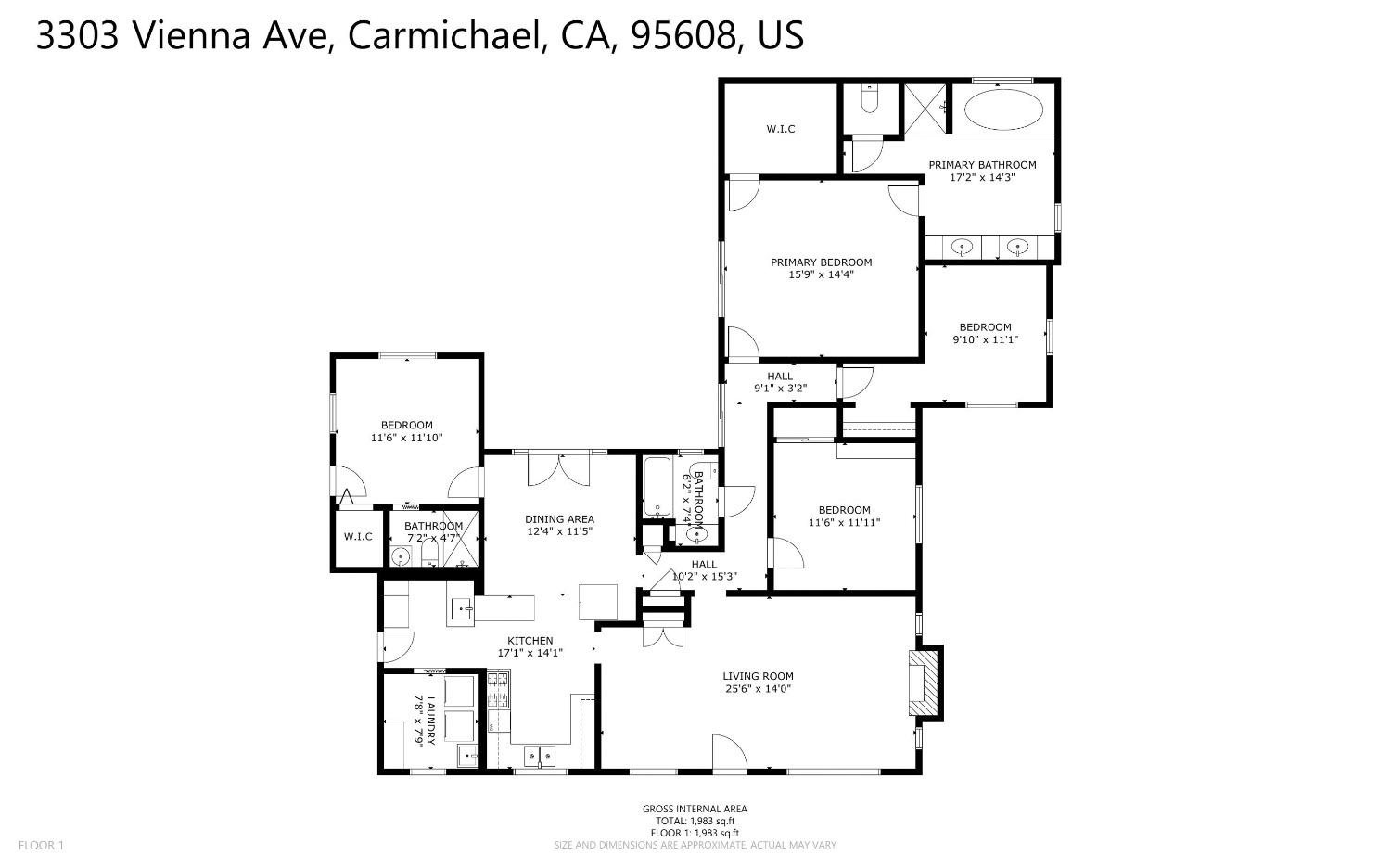 Detail Gallery Image 57 of 57 For 3303 Vienna Ave, Carmichael,  CA 95608 - 4 Beds | 3/1 Baths