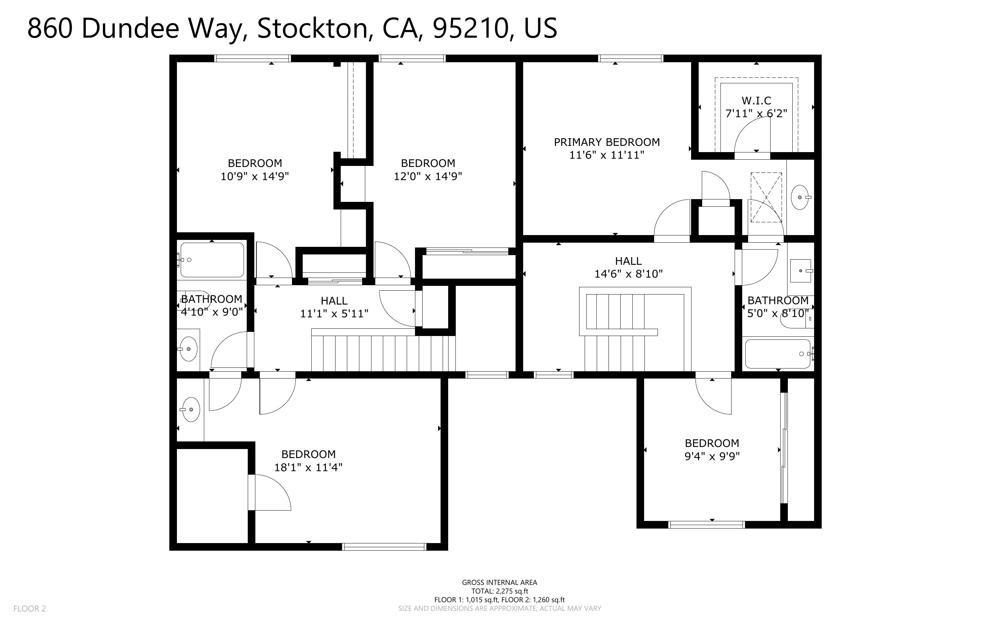 Detail Gallery Image 8 of 53 For 860 Dundee Way, Stockton,  CA 95210 - – Beds | – Baths