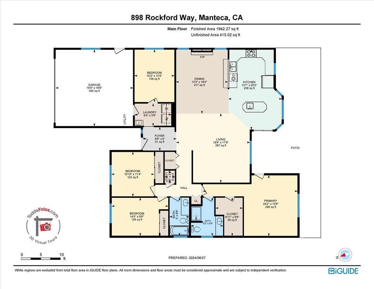 Detail Gallery Image 61 of 61 For 898 Rockford Way, Manteca,  CA 95336 - 4 Beds | 2 Baths