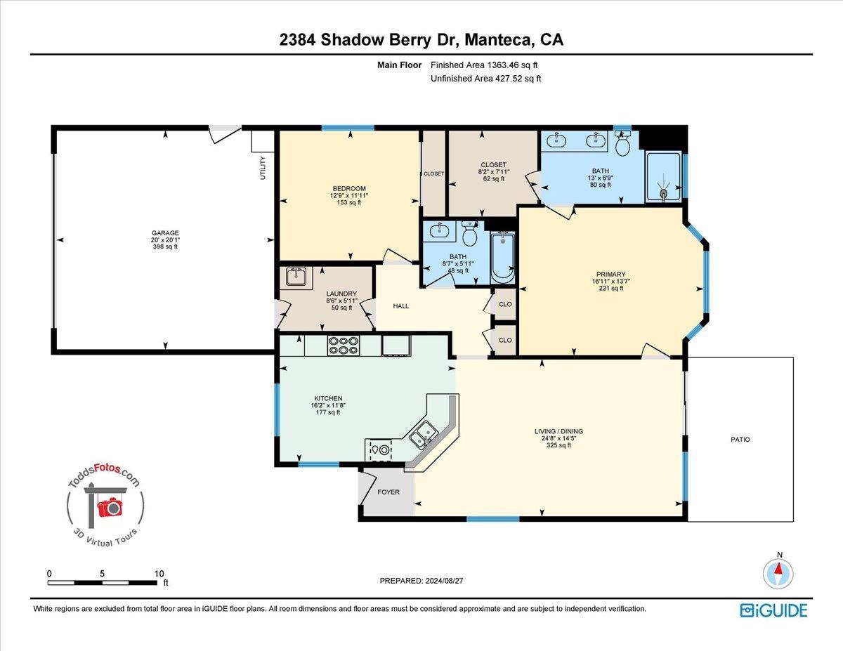 Detail Gallery Image 38 of 75 For 2384 Shadow Berry Dr, Manteca,  CA 95336 - 2 Beds | 2 Baths