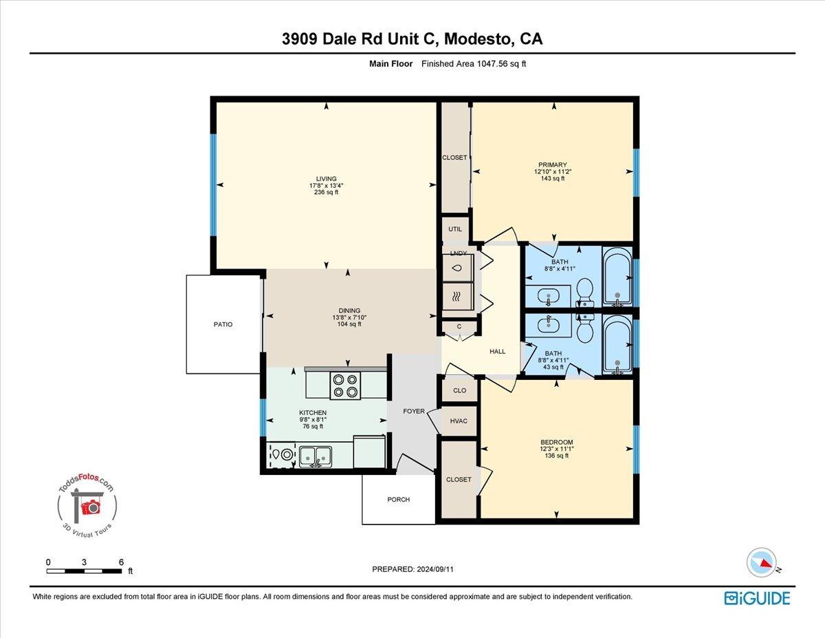 Detail Gallery Image 26 of 38 For 3909 Dale Rd #C,  Modesto,  CA 95356 - 2 Beds | 2 Baths