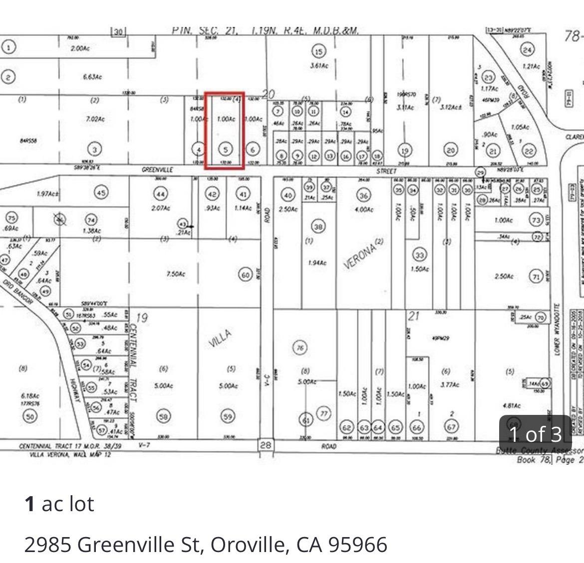 Detail Gallery Image 1 of 2 For 2985 Greenville St, Oroville,  CA 95966 - – Beds | – Baths