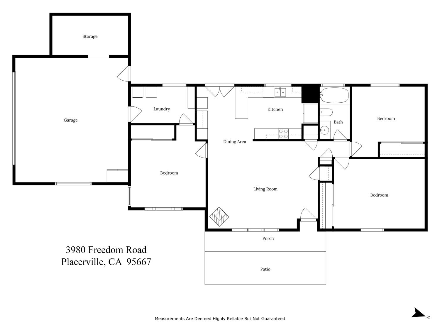 Detail Gallery Image 48 of 50 For 3980 Freedom Rd, Placerville,  CA 95667 - 3 Beds | 1 Baths