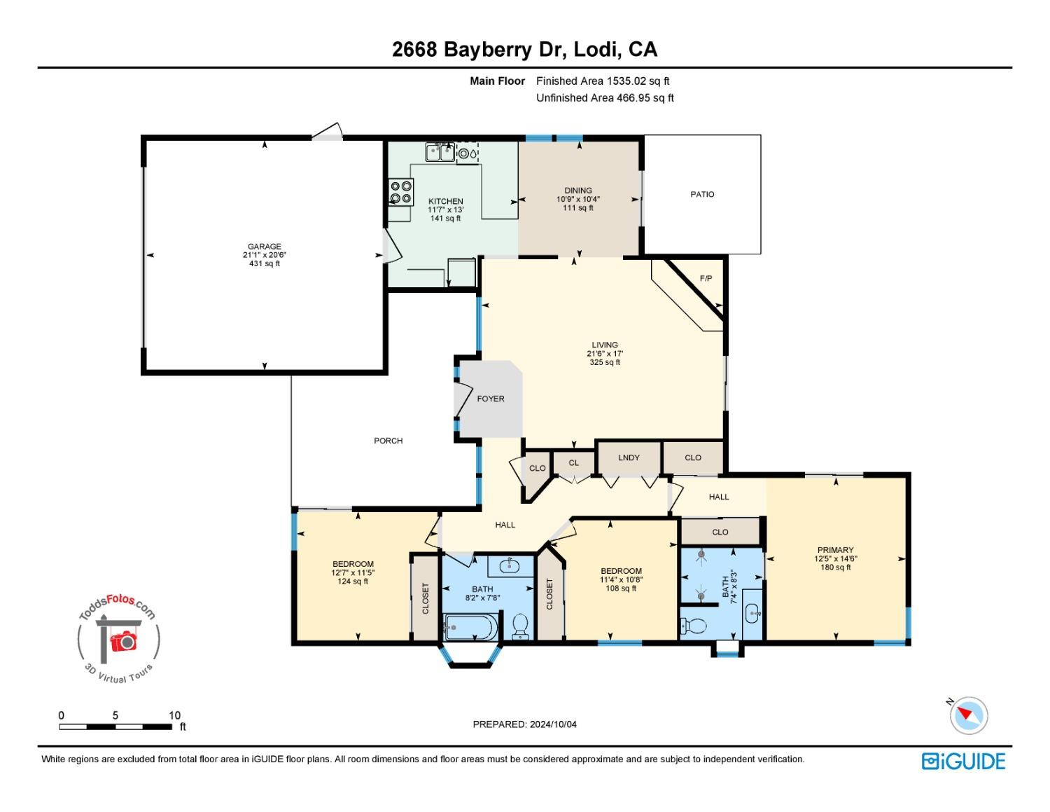 Detail Gallery Image 46 of 46 For 2668 Bayberry Dr, Lodi,  CA 95242 - 3 Beds | 2 Baths