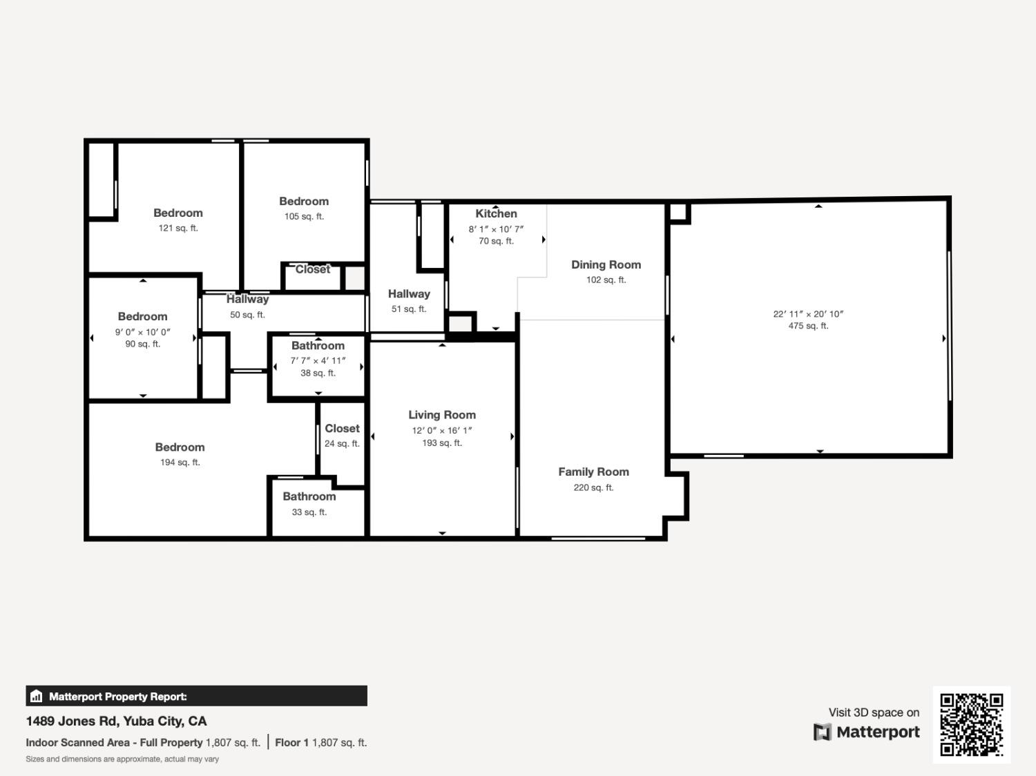 Detail Gallery Image 35 of 35 For 1489 Jones Rd, Yuba City,  CA 95991 - 4 Beds | 2 Baths