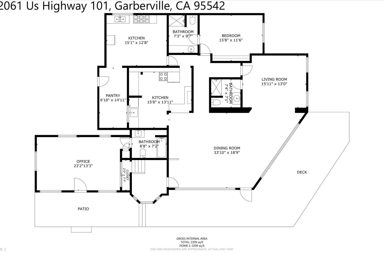 Detail Gallery Image 93 of 99 For 2061 Hwy 101, Garberville,  CA 95542 - – Beds | – Baths