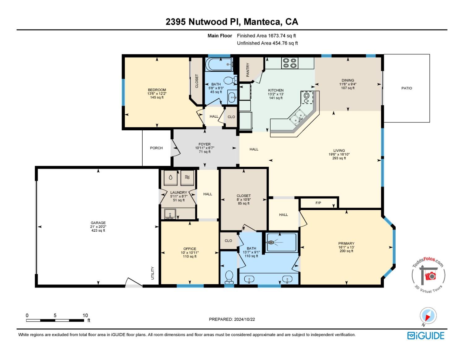 Detail Gallery Image 46 of 91 For 2395 Nutwood Pl, Manteca,  CA 95336 - 2 Beds | 2 Baths