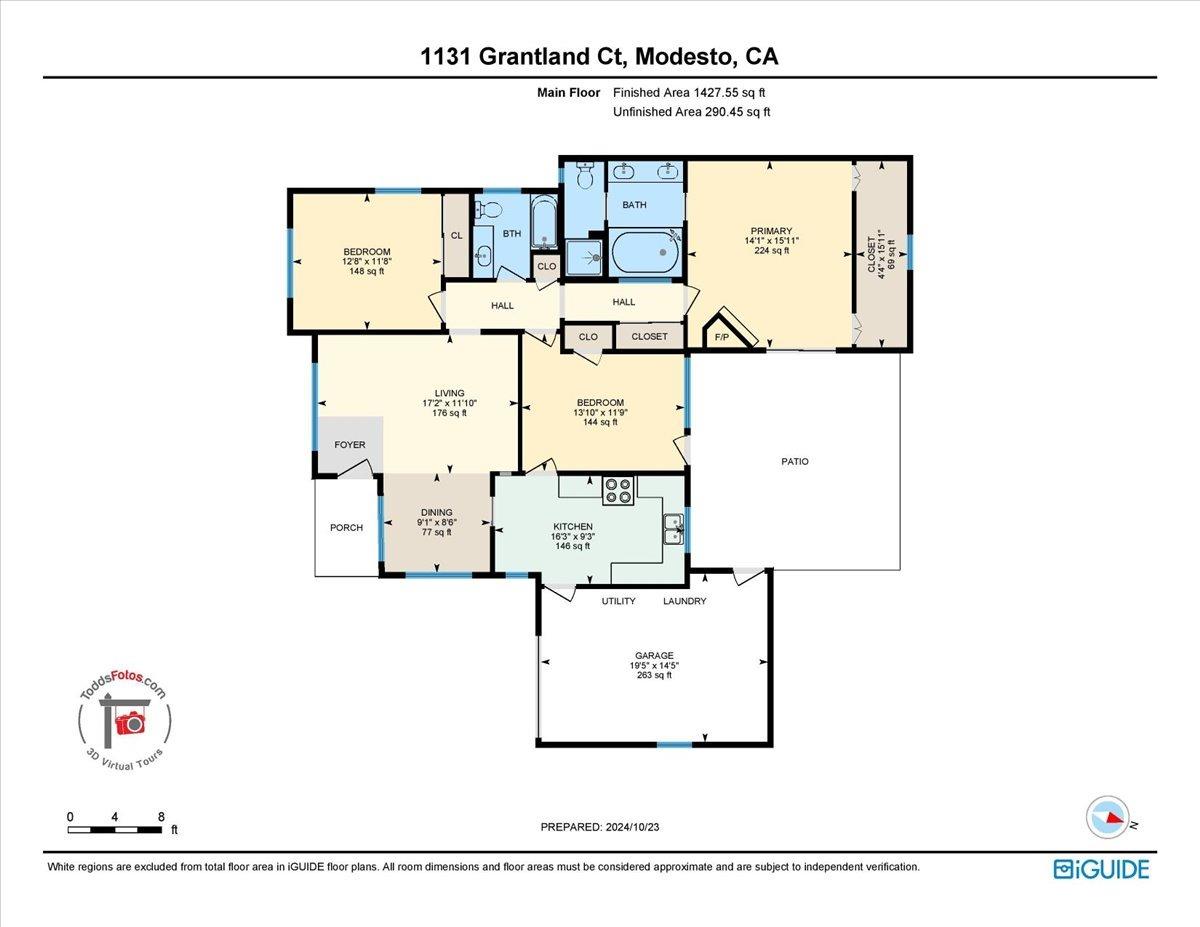 Detail Gallery Image 46 of 46 For 1131 Grantland Ct, Modesto,  CA 95350 - 3 Beds | 2 Baths