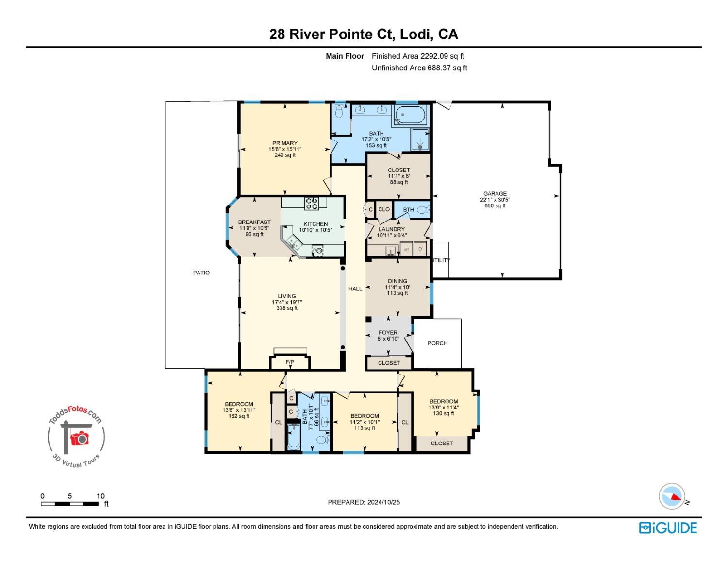 Detail Gallery Image 63 of 65 For 28 River Pointe Ct, Lodi,  CA 95240 - 3 Beds | 2/1 Baths