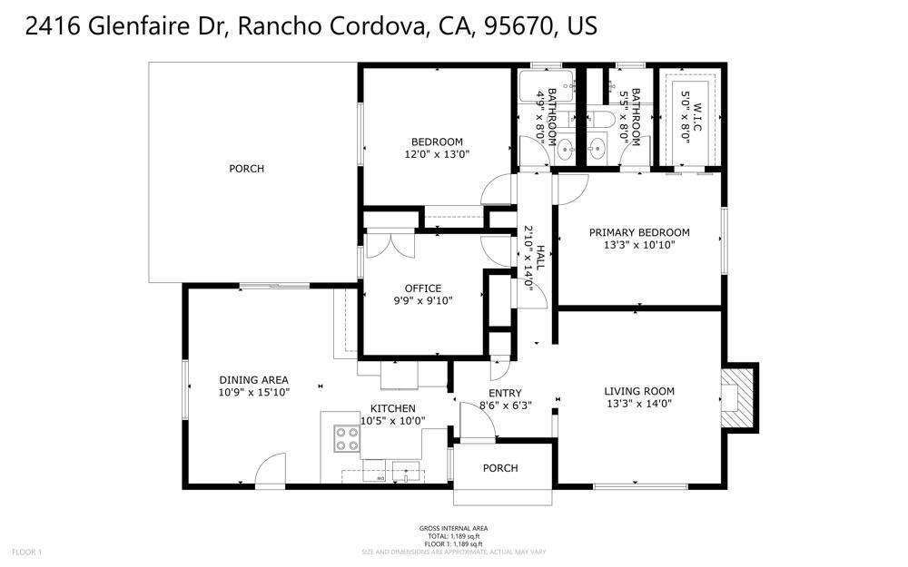 Detail Gallery Image 51 of 51 For 2416 Glenfaire Dr, Rancho Cordova,  CA 95670 - 3 Beds | 2 Baths