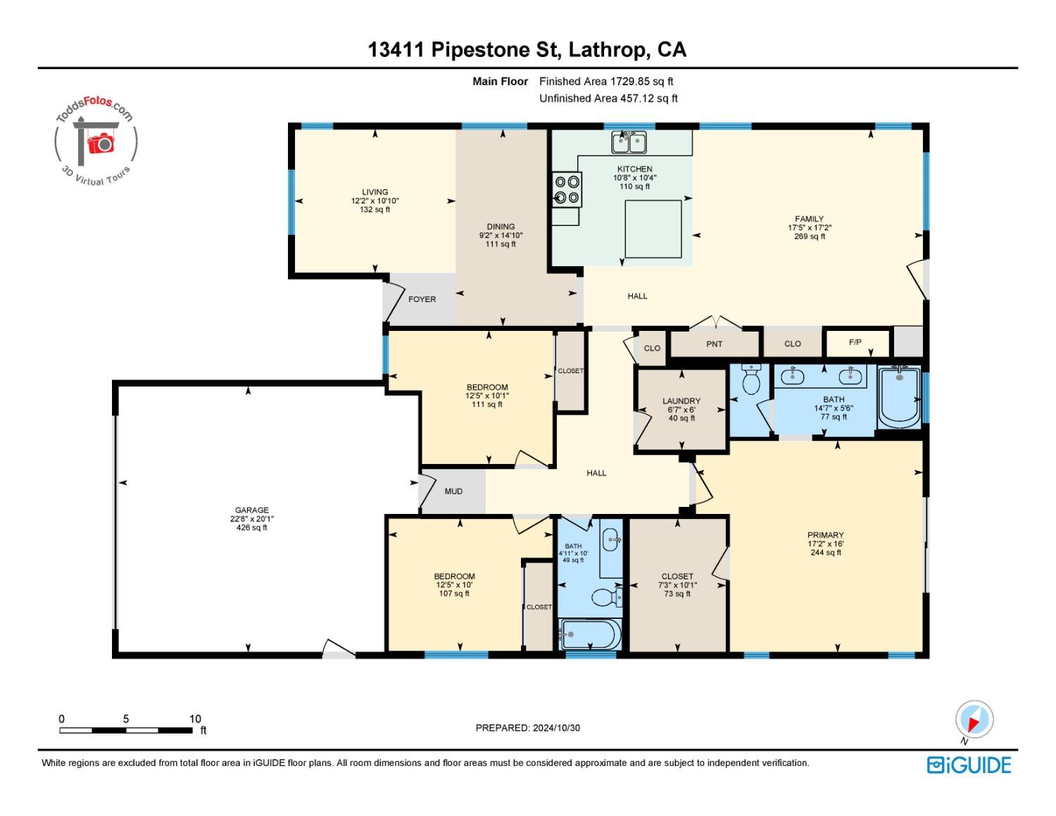 Detail Gallery Image 37 of 37 For 13411 Pipestone St, Lathrop,  CA 95330 - 3 Beds | 2 Baths