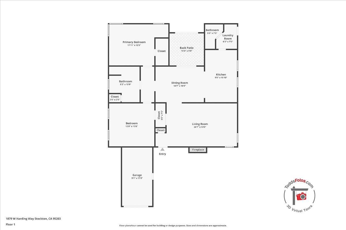 Detail Gallery Image 50 of 50 For 1879 W Harding Way, Stockton,  CA 95203 - 2 Beds | 2 Baths