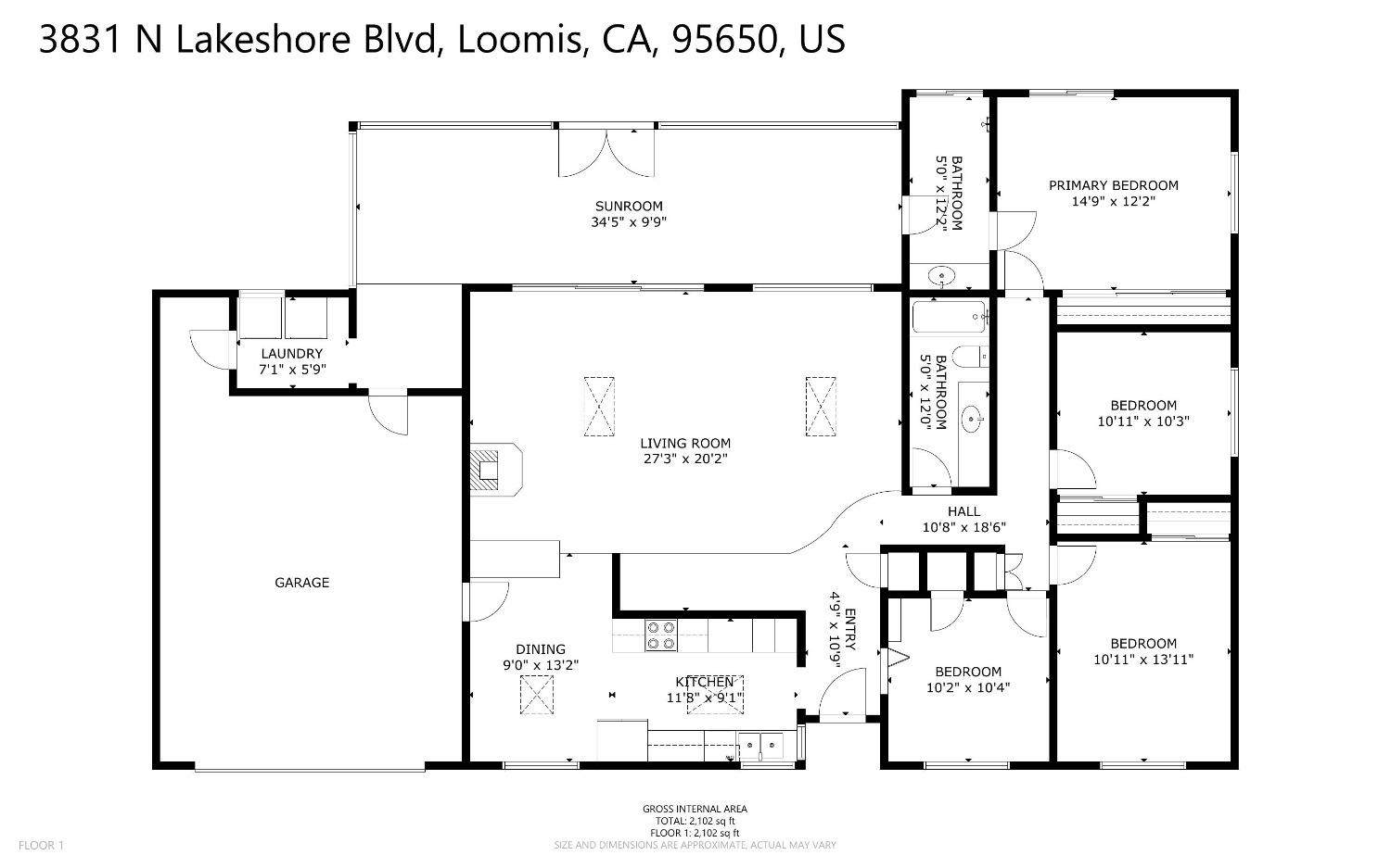 Detail Gallery Image 51 of 51 For 3831 N Lakeshore Blvd, Loomis,  CA 95650 - 4 Beds | 2 Baths