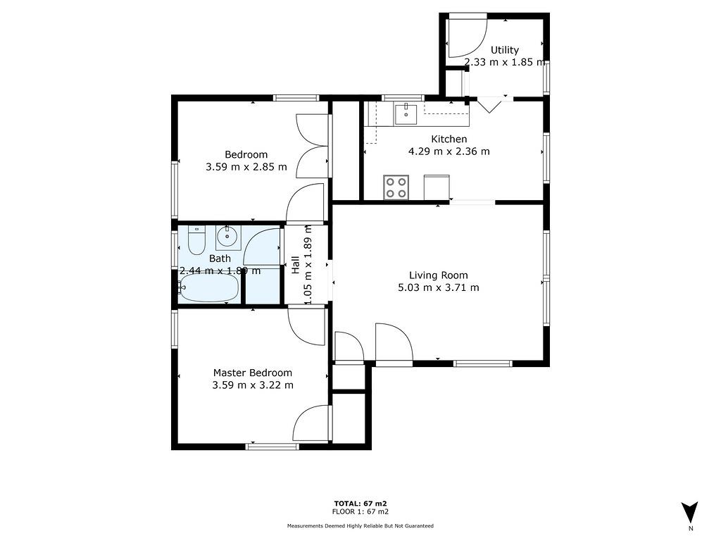 Detail Gallery Image 6 of 46 For 5008 9th Ave, Sacramento,  CA 95820 - 2 Beds | 1 Baths