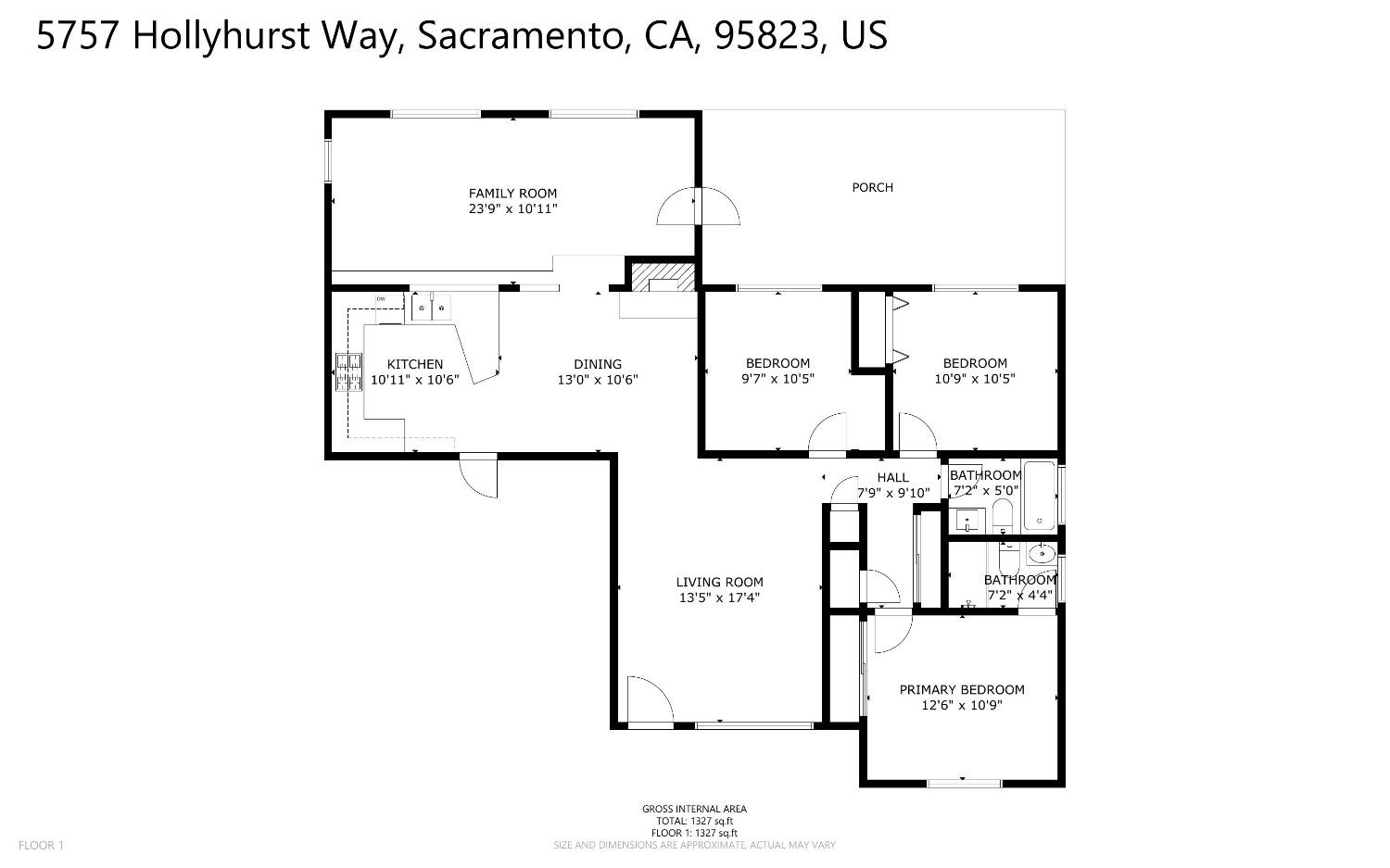 Detail Gallery Image 39 of 39 For 5764 Hollyhurst Way, Sacramento,  CA 95823 - 3 Beds | 2 Baths