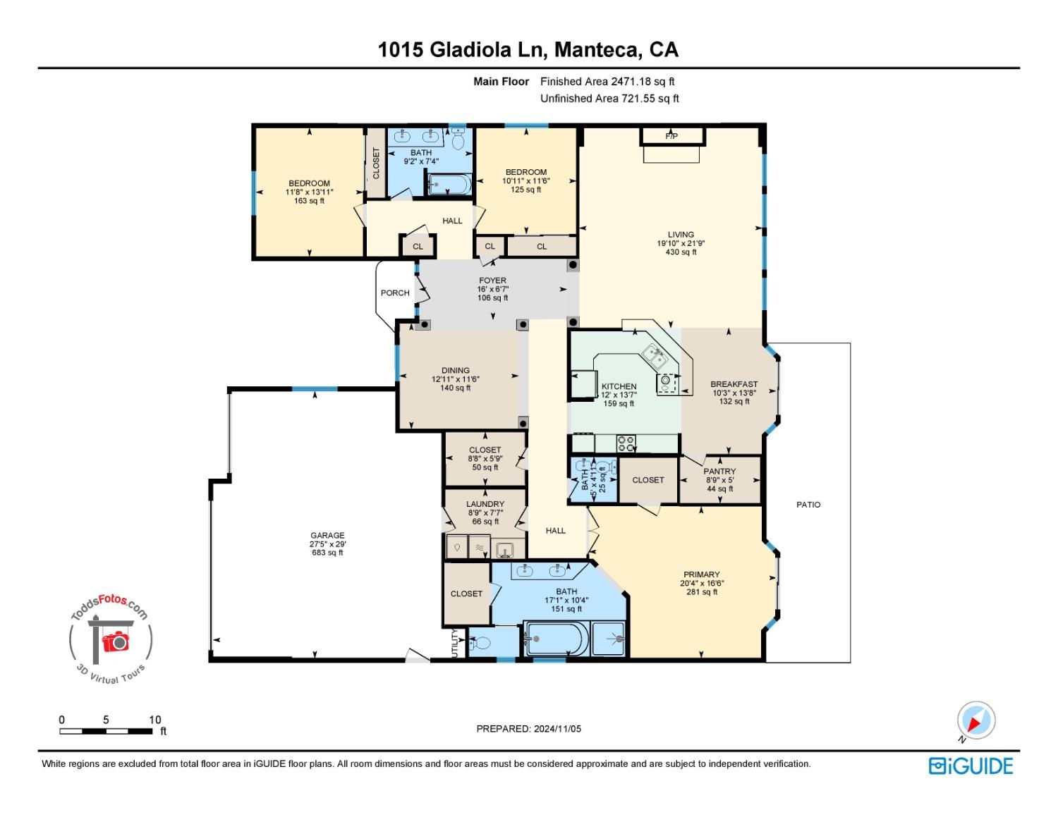 Detail Gallery Image 64 of 64 For 1015 Gladiola Ln, Manteca,  CA 95336 - 3 Beds | 2/1 Baths