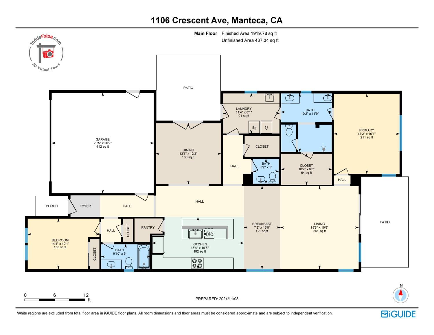 Detail Gallery Image 48 of 87 For 1106 Crescent Ave, Manteca,  CA 95336 - 2 Beds | 2/1 Baths