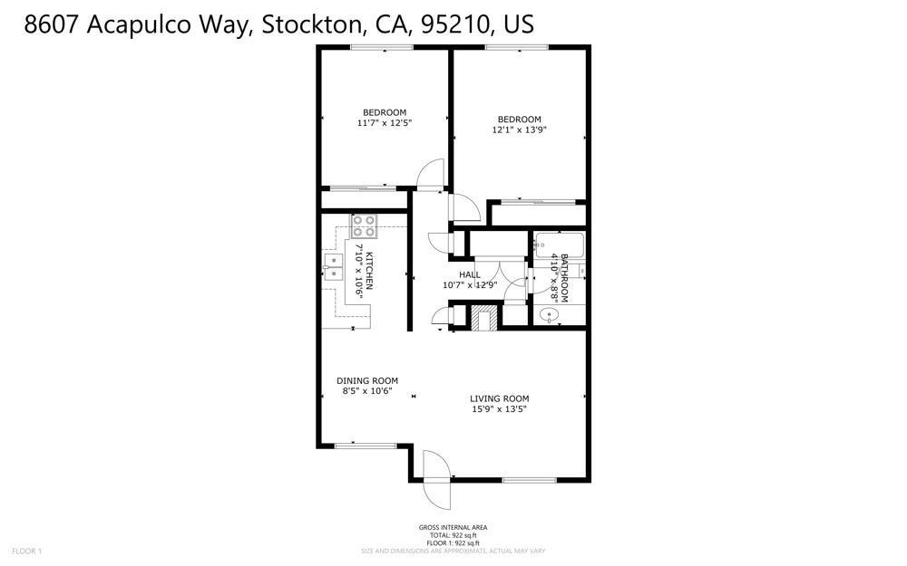 Detail Gallery Image 74 of 75 For 8603 Acapulco Way, Stockton,  CA 95210 - – Beds | – Baths