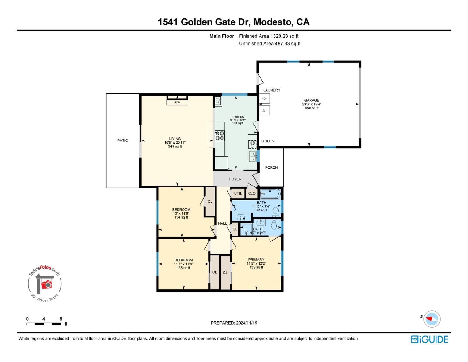 Detail Gallery Image 44 of 44 For 1541 Golden Gate Dr, Modesto,  CA 95350 - 3 Beds | 2 Baths