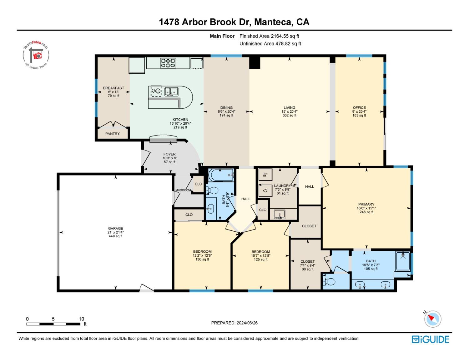 Detail Gallery Image 38 of 83 For 1478 Arbor Brook Dr, Manteca,  CA 95336 - 3 Beds | 2 Baths