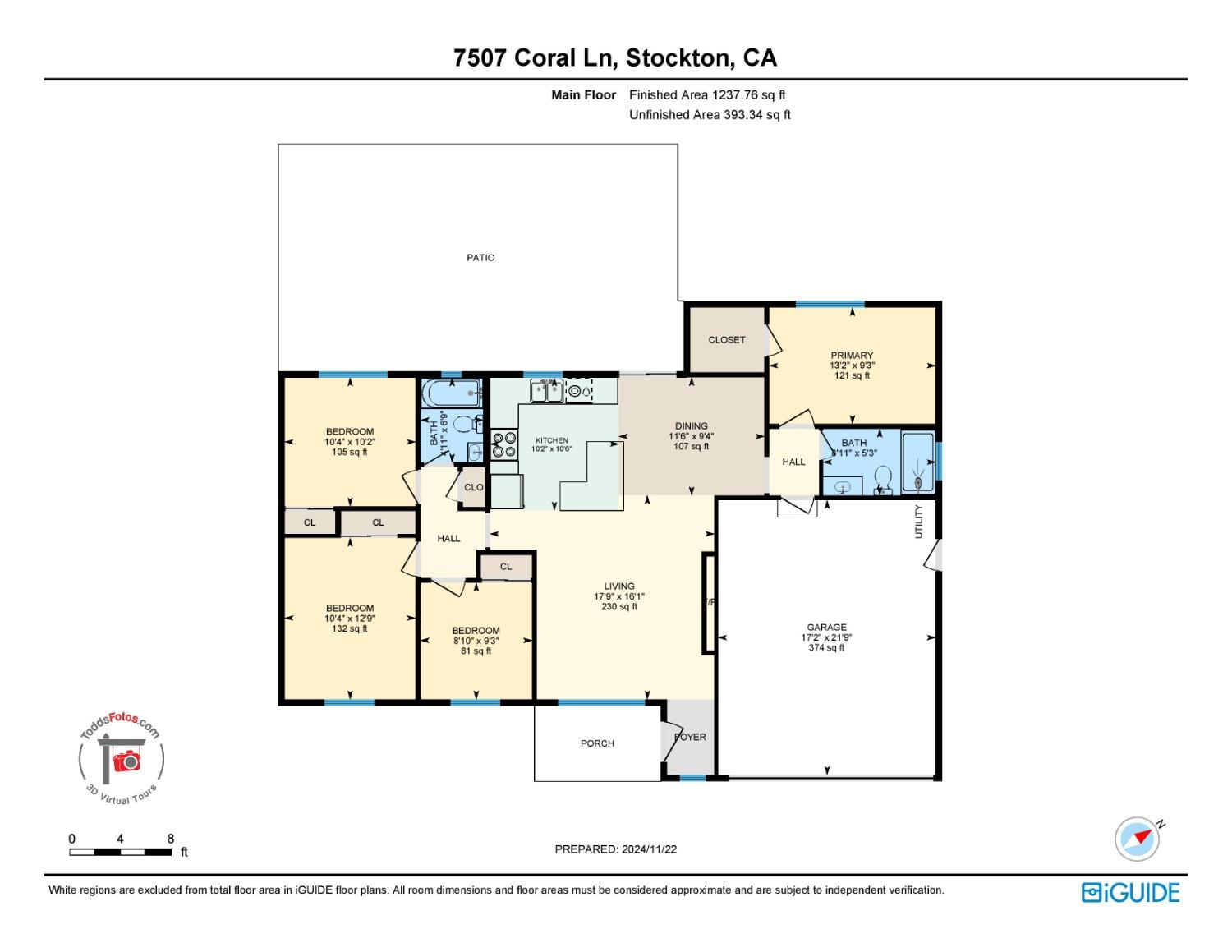 Detail Gallery Image 45 of 45 For 7507 Coral Ln, Stockton,  CA 95207 - 4 Beds | 2 Baths