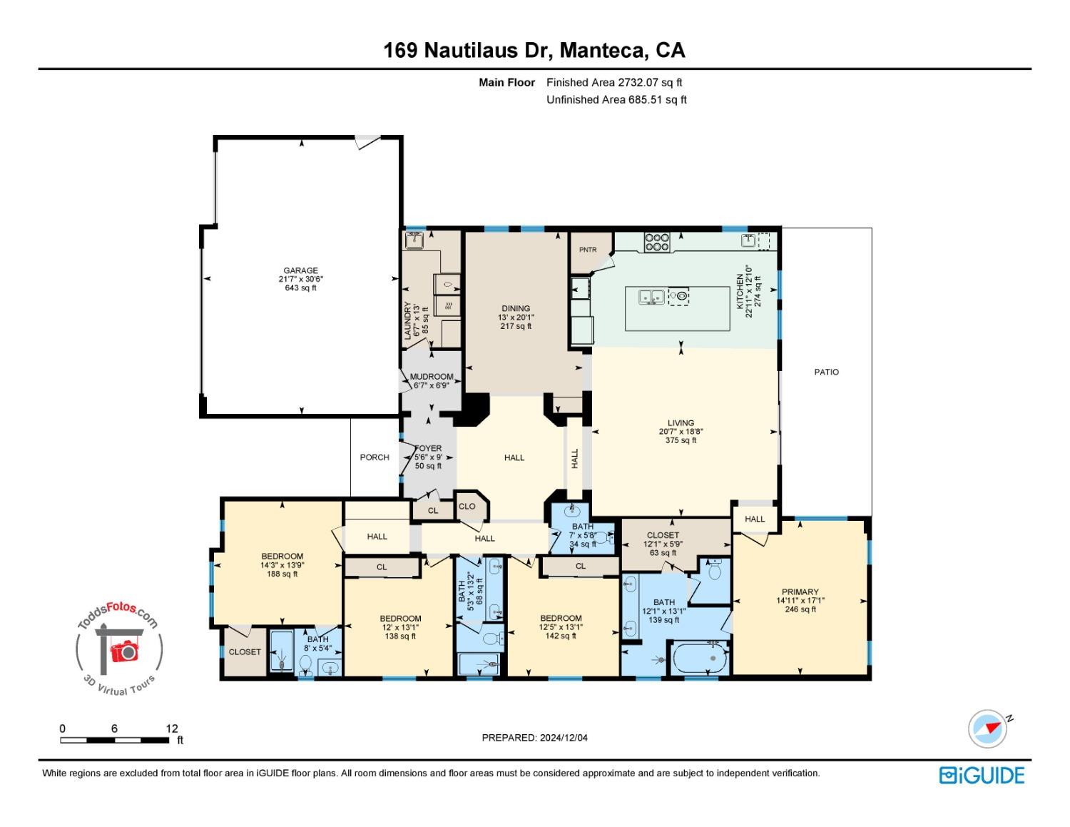 Detail Gallery Image 56 of 56 For 169 Nautilaus Dr, Manteca,  CA 95337 - 4 Beds | 3/1 Baths