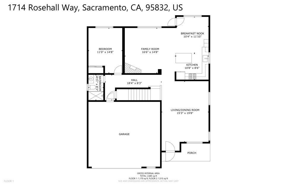 Detail Gallery Image 60 of 62 For 1714 Rosehall Way, Sacramento,  CA 95832 - 5 Beds | 3 Baths