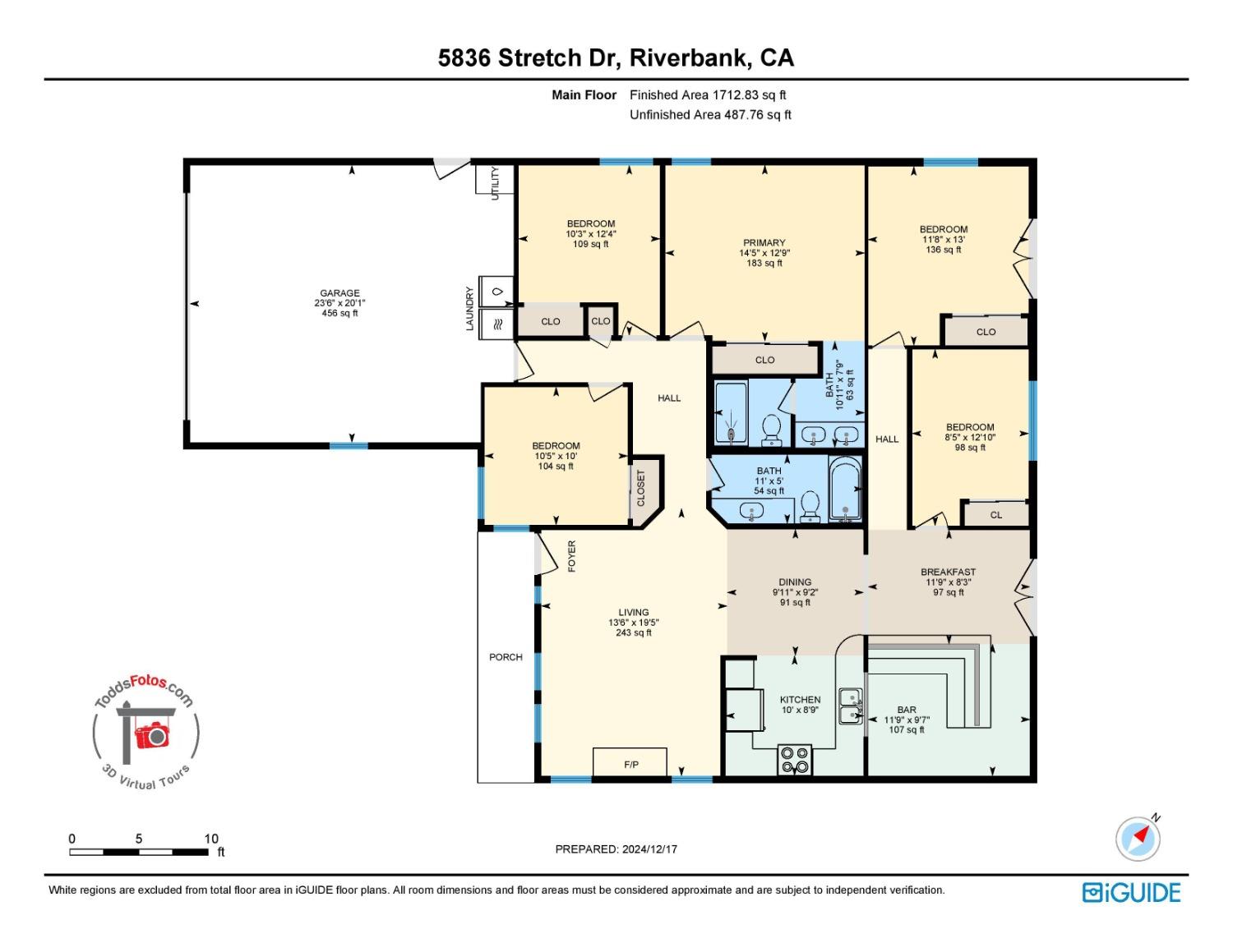 Detail Gallery Image 31 of 31 For 5836 Stretch Dr, Riverbank,  CA 95367 - 3 Beds | 2 Baths